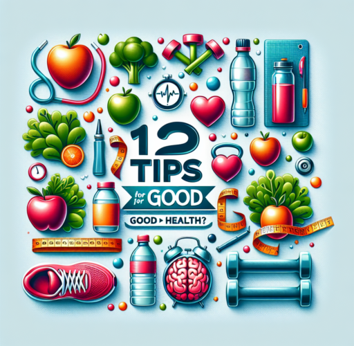 ¿Cuáles son los 12 consejos para gozar de buena salud?