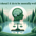 ¿Qué debo hacer para estar bien mentalmente?