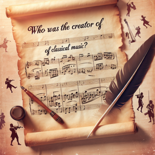 ¿Quién fue el creador de la música clasica?