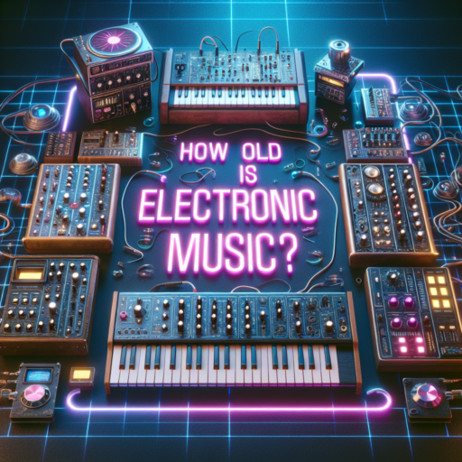 ¿Qué edad tiene la música electrónica?